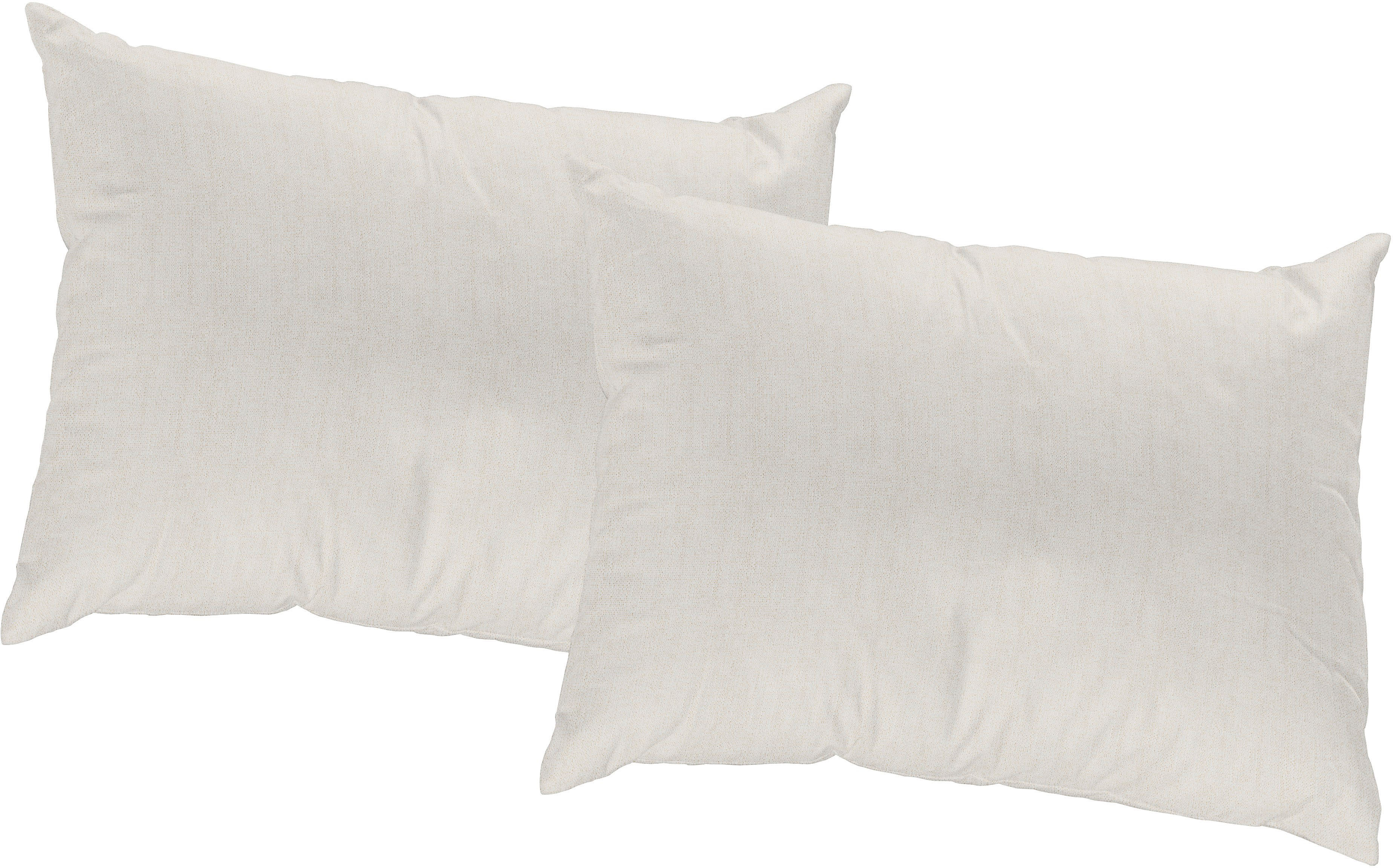 Kissenhülle WIRTH "Torbole" Gr. 2, beige, B:40cm L:60cm, Polyester, Obermaterial: 90% Polyester, 10% Baumwolle, Kissenbezüge Image