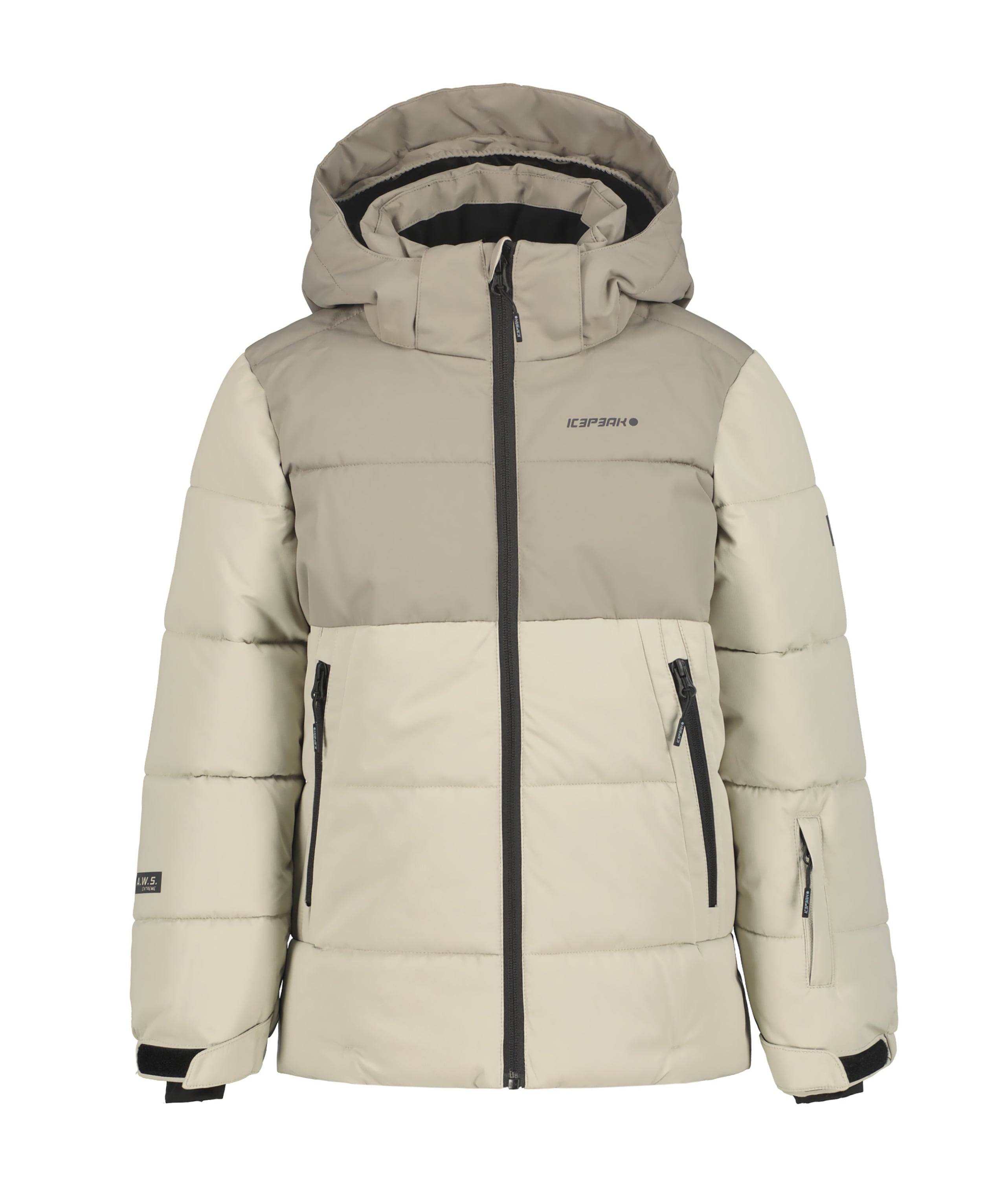 Skijacke ICEPEAK "Icepeak Anorak Louin Jr", Kinder, Gr. 176, staub, 100% Polyester, Jacken Image