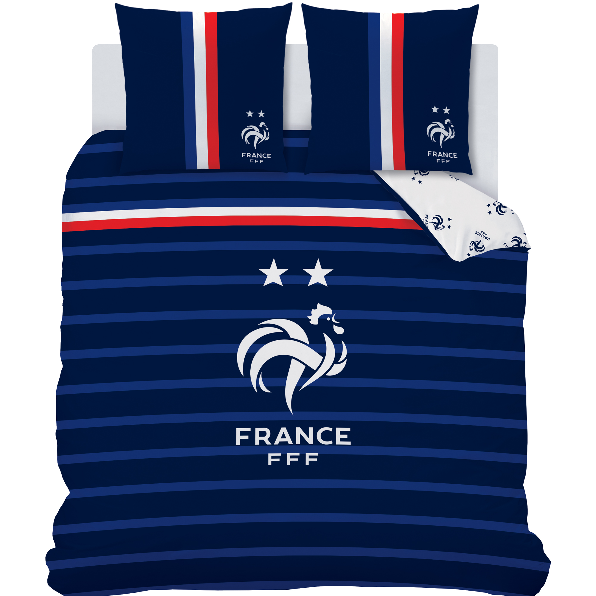 France Rayure Bettwäsche-Set – 240 x 220 (63 x 63) Image