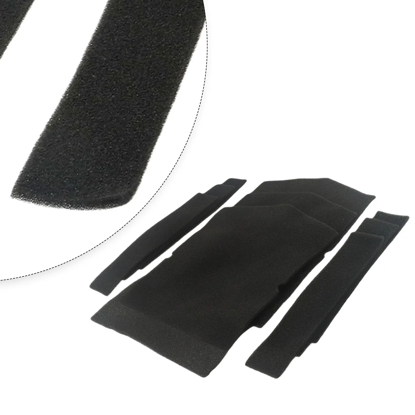 3 stücke Trockner Filter Set Schwamm Filter Für Miele Kompatibel Mit 6057930 + 9688381 Staubsauger Filter Ersatzteile Image