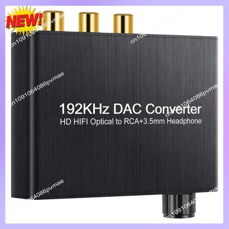 T24C 192Khz DAC Konverter Digital-Analog-Konverter mit Kopfhörerverstärker Eingebauter Bluetooth-Empfänger Musik-Player Easy Ins Image