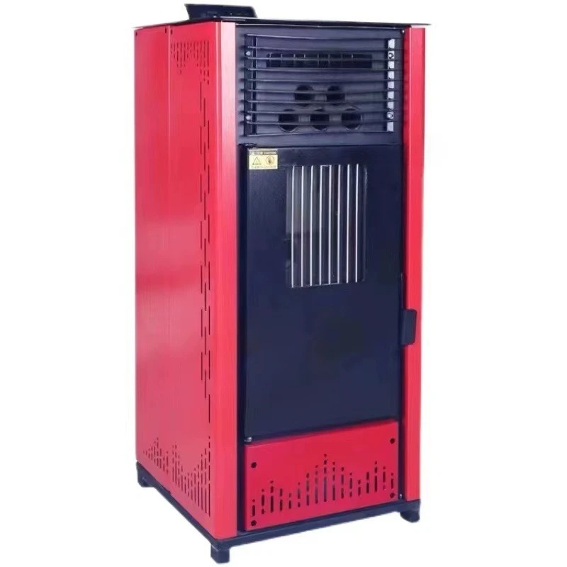 Biomasse-Pellets, Heizofen, Haushalt im Innenbereich, Energieeinsparung und Umweltschutz Image