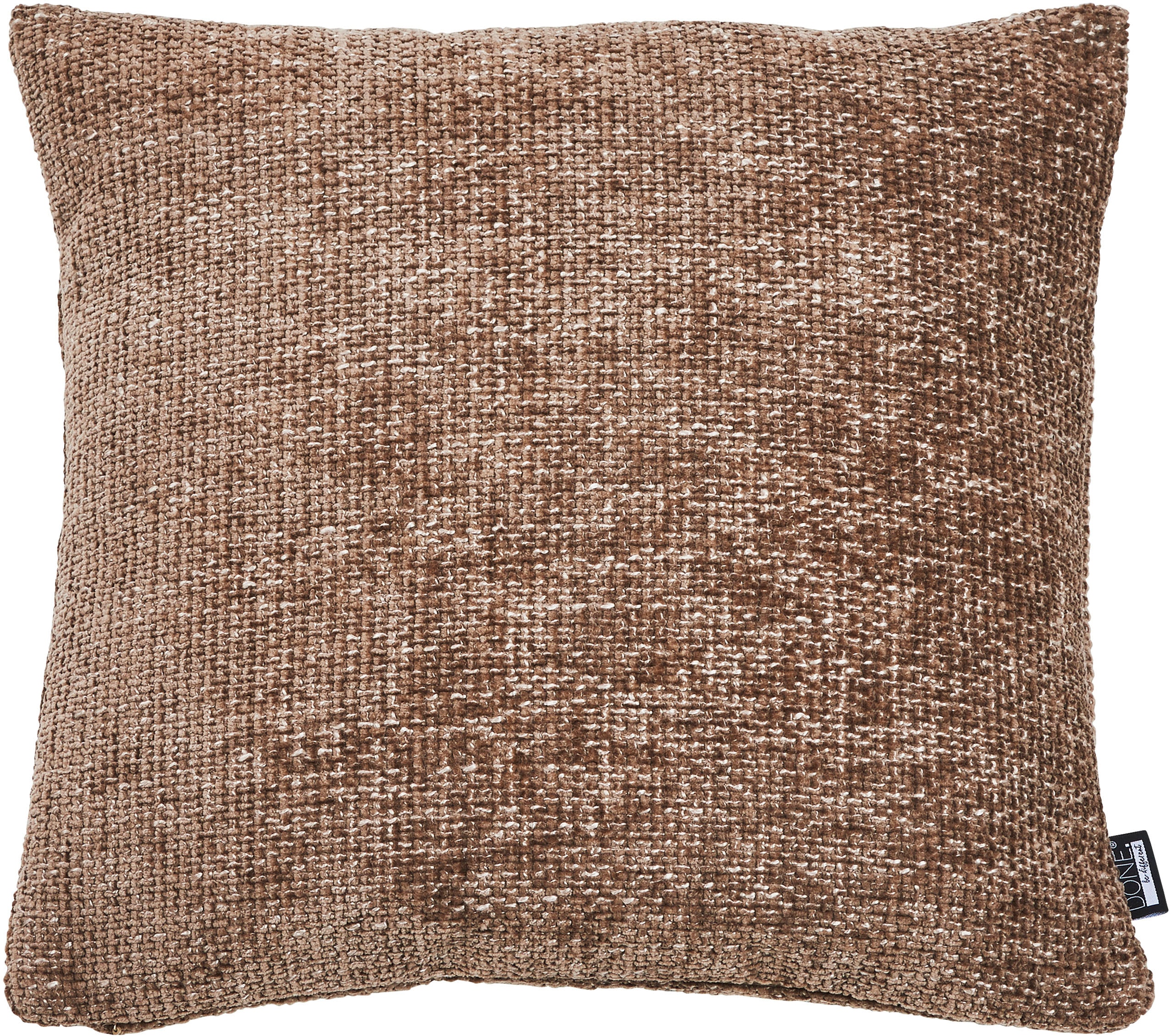 Kissenbezug DONE. "Glow", taupe, B:60cm H:1cm L:60cm, Polyester, Polyester, Kissenbezüge Image