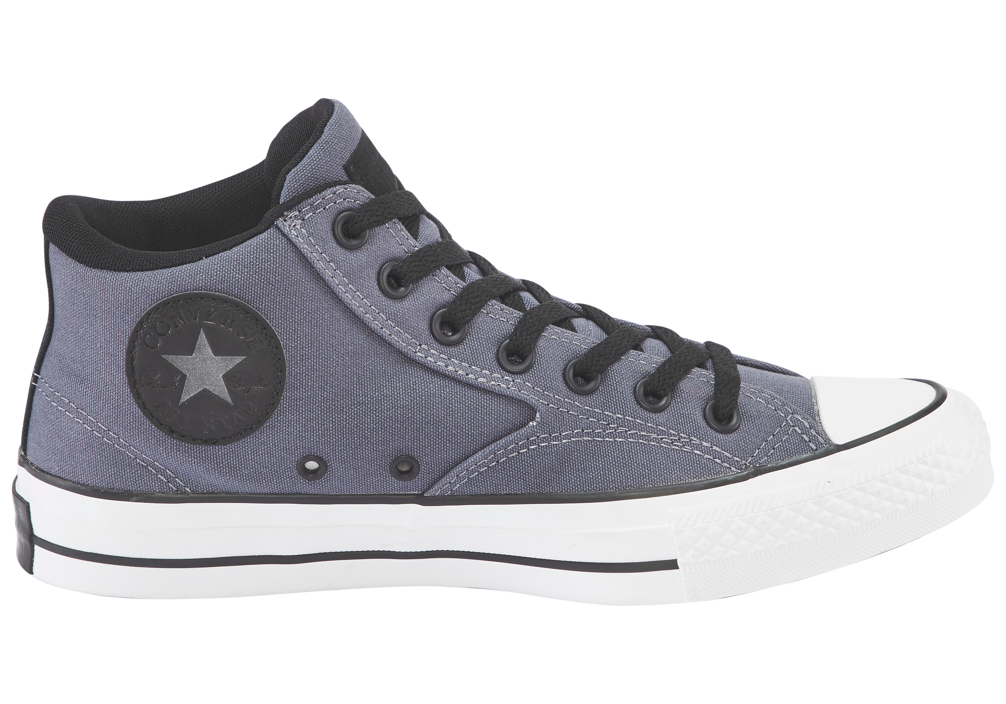 Sneaker CONVERSE "CHUCK TAYLOR ALL STAR MALDEN STREET", Herren, Gr. 40, cold stare, schwarz, weiß, Textil, Schuhe Sneaker, weite Passform