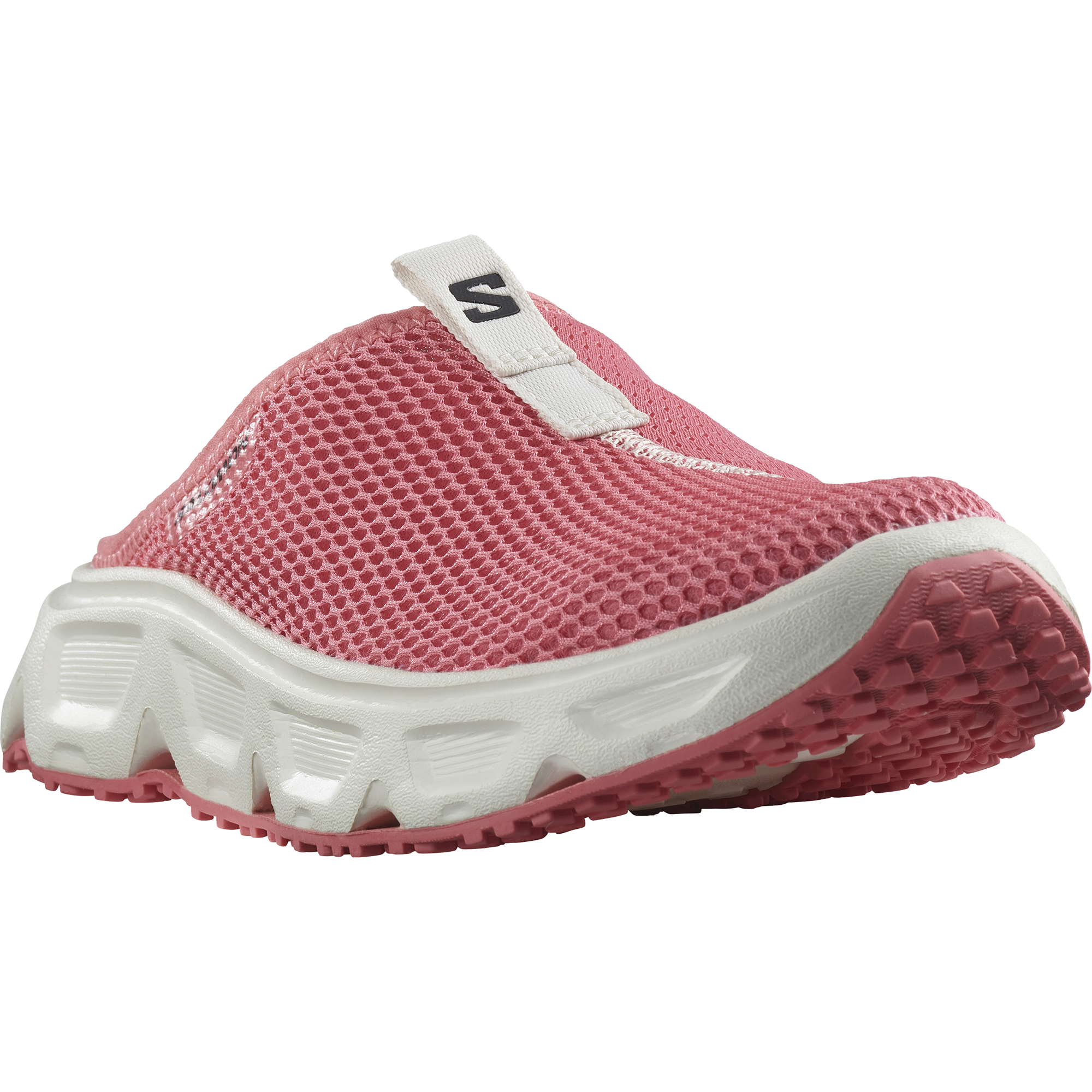 Badesandale SALOMON "REELAX SLIDE 6.0 W", Damen, Gr. 38, lila (mauve), Textil, mehrfarbig, Schuhe