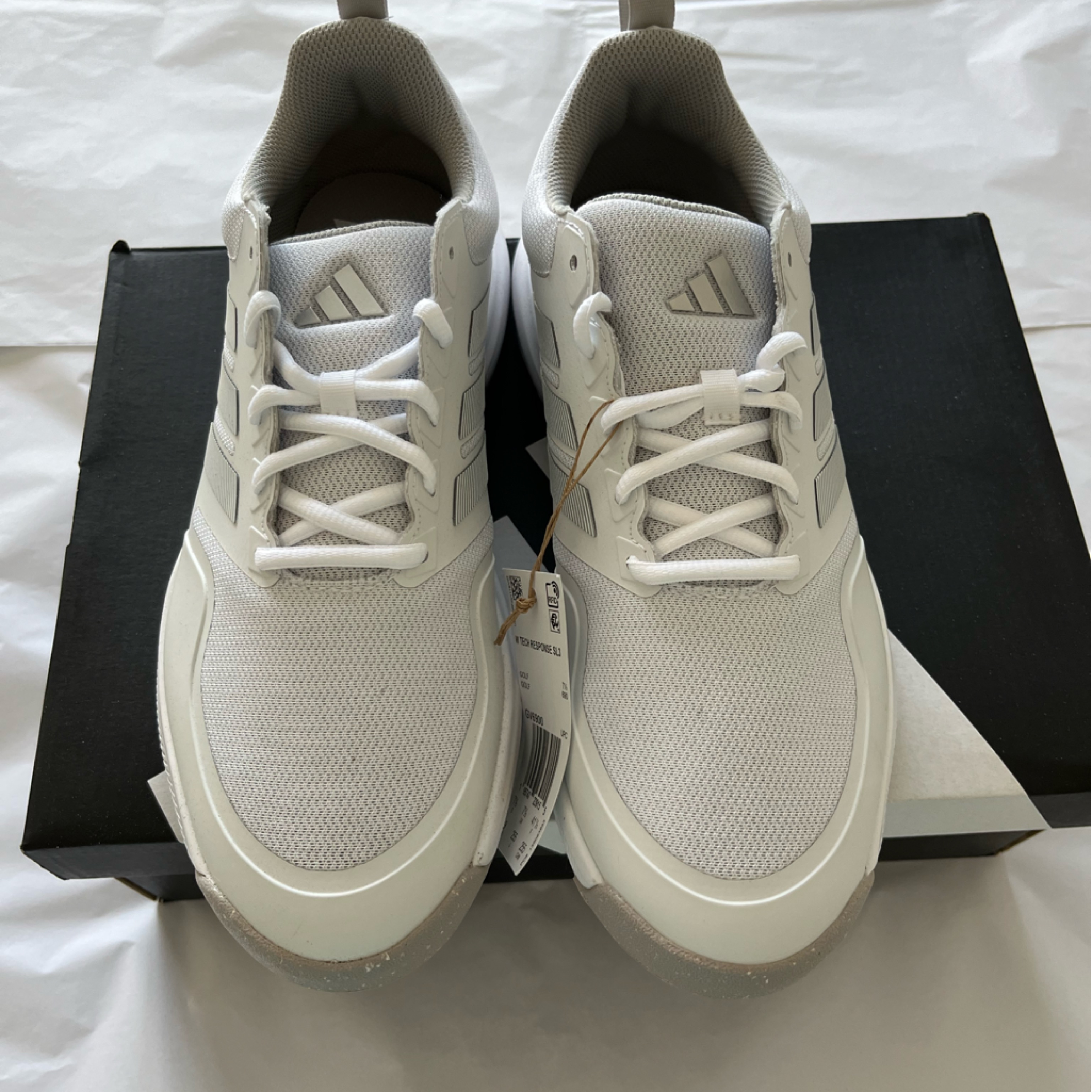 Adidas Shoes | Adidas Tech Response Sl3 Golf Shoes Womens Size 9 White Spikeless Sport Gv6900 | Color: White | Size: 9