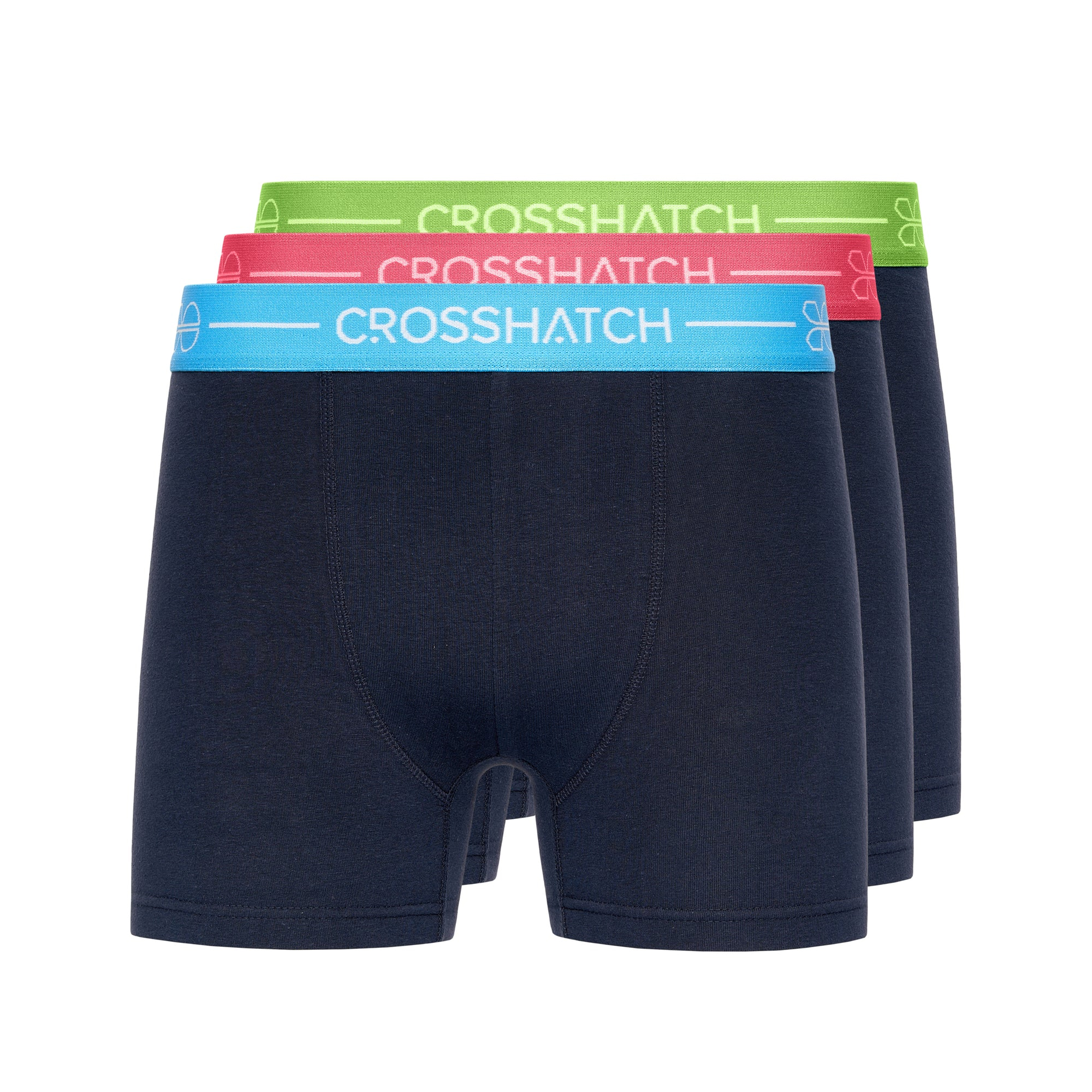 Crosshatch - "Astral Bright" Boxershorts für Herren(3er-Pack) (Marineblau) Image