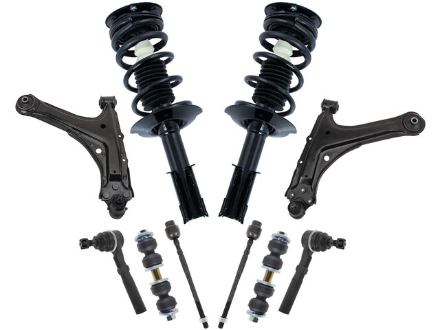 2000-2005 Pontiac Sunfire Front Strut Coil Spring Control Arm Ball Joint Kit - TRQ