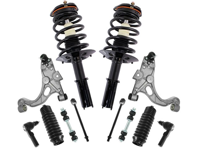 2000-2005 Cadillac DeVille Front Strut Coil Spring Control Arm Ball Joint Kit - TRQ