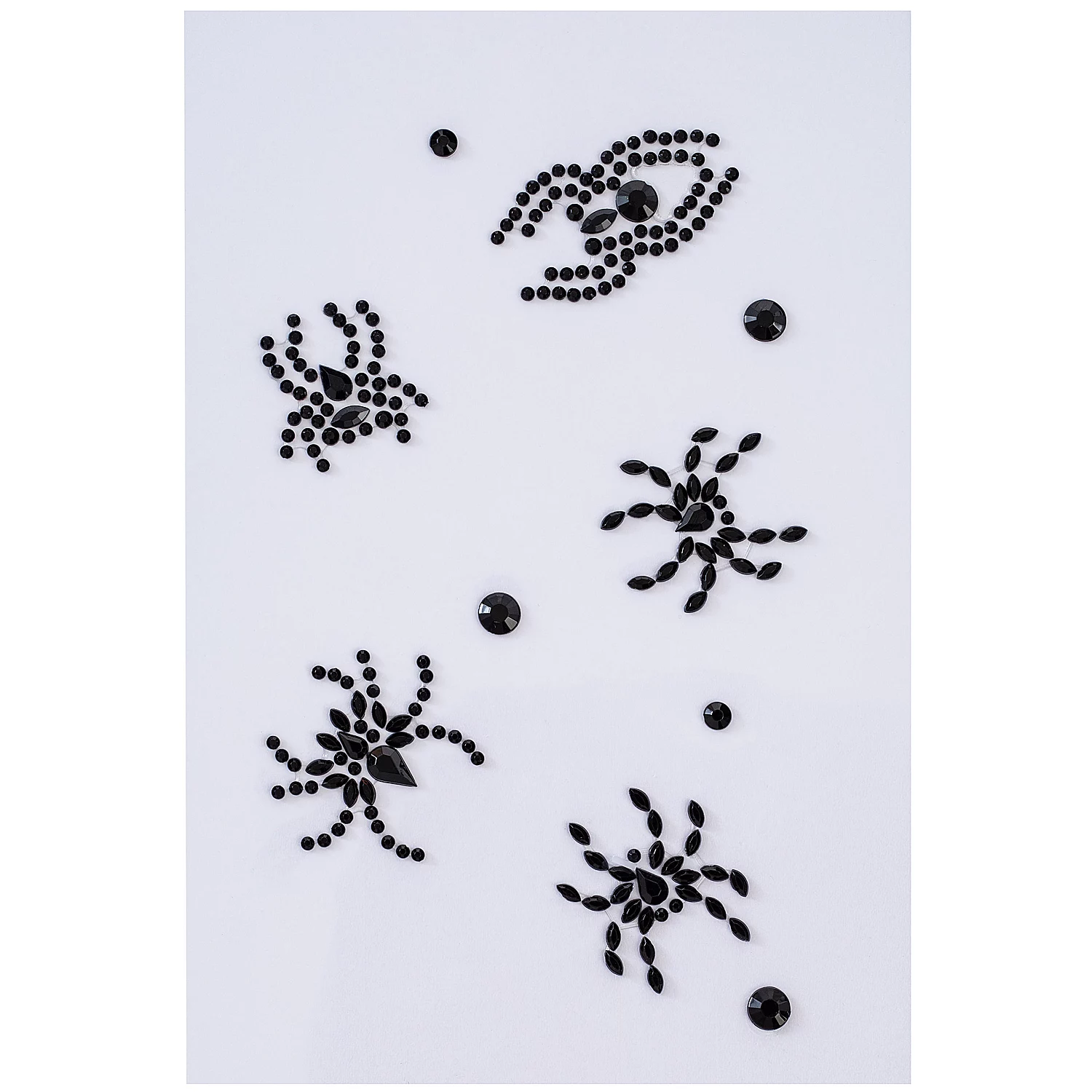 Haut-Sticker Spinnen, schwarz Image