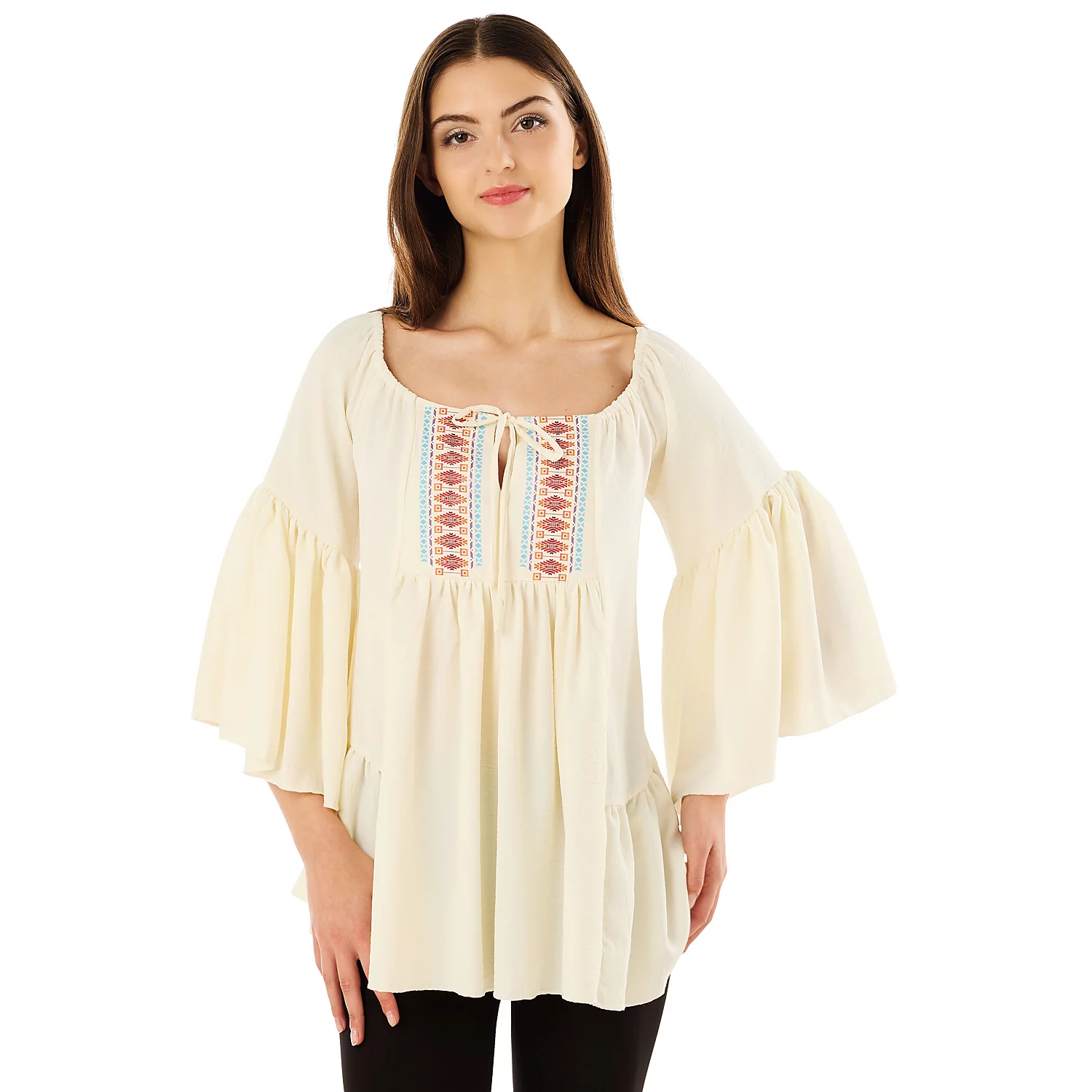 Tunika Boho, beige Image