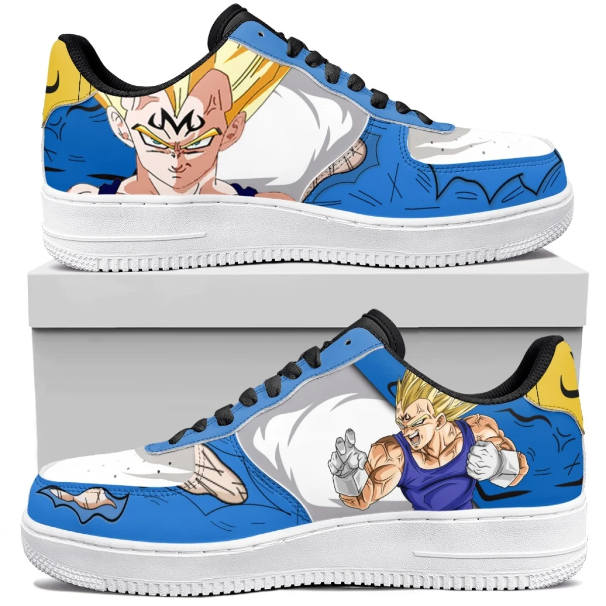 Dragon Ball Z Schuhe Goku Vegeta Sneakers Hochwertige Basketball Sneakers Anime Casual Schuhe Custom Schuhe Unisex Geburtstagsgeschenk