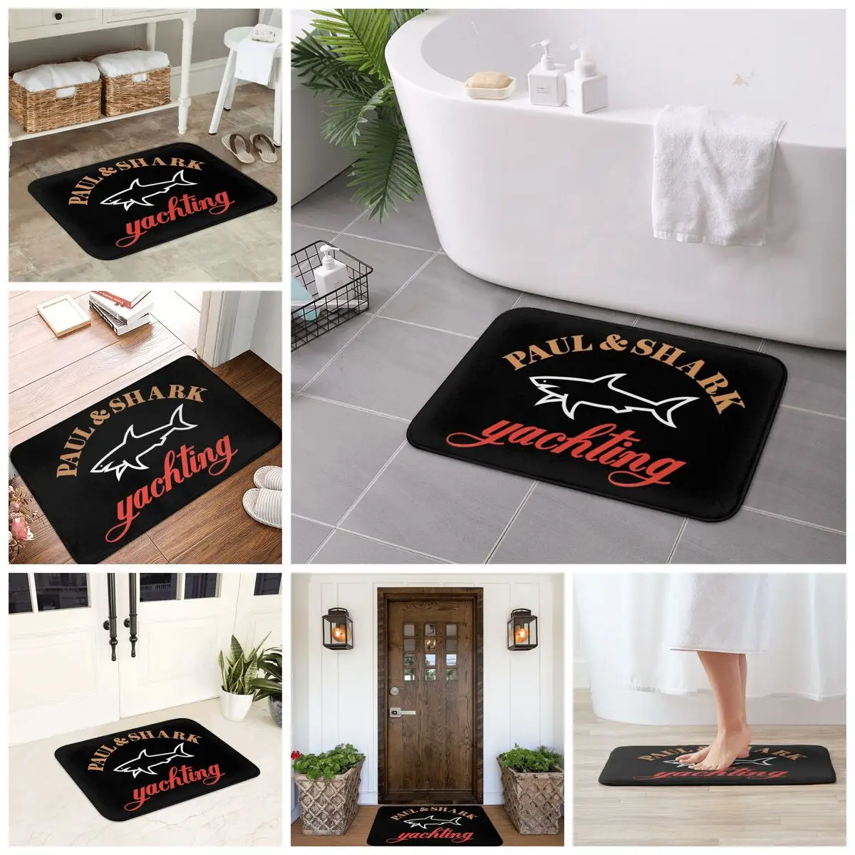 BEST TO BUY - Paul And Shark Yachting Non-slip Doormat Floor Mat Absorbent Mat Carpet Rug for Kitchen Entrance Home Bathroom Mat