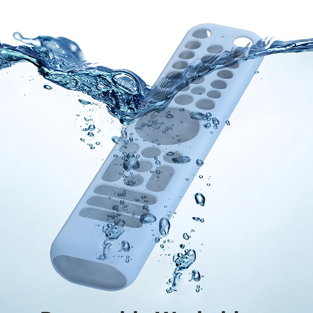 Silikon-Fernbedienungshülle für TCL RC716/RC833 GUB1, Schutzhülle, rutschfeste Schutzhülle, stoßfeste Silikonhülle, Anti-Drop Image