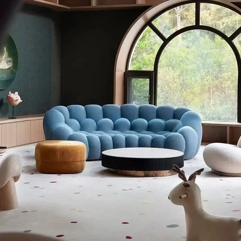 Divano Cat Claw Tessuto Crema Vento Bubble Divano, divano set mobili soggiorno divani per soggiorno divano componibile mobili per la casa