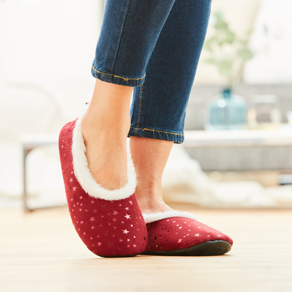 Slipper „Isabelle“ bordeaux Image