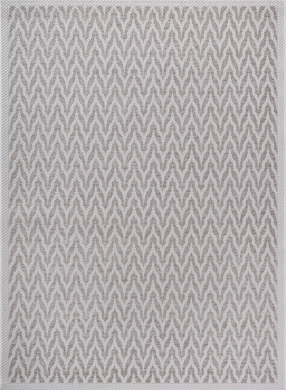 Tappeto da esterno design moderno, beige crema, 200 x 280 cm