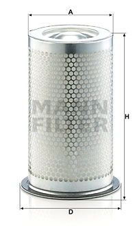 MANN-FILTER Filter, Drucklufttechnik LE 13 012 x mit Dichtung 170mm Image