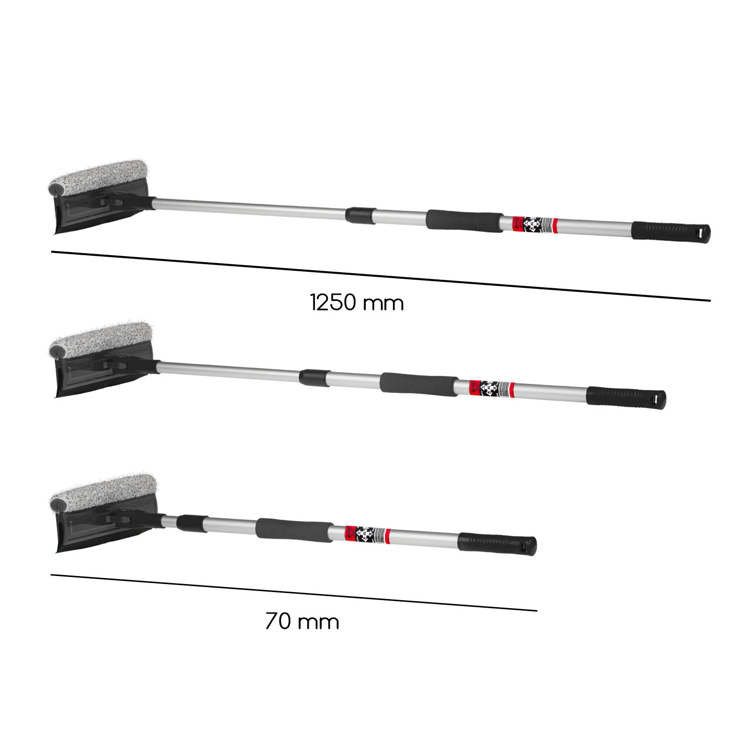 HEYNER Scheibenreiniger 407500 schwarz/silber Image