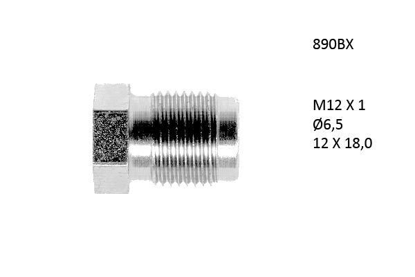 NK Überwurfschraube 12mm 890BX Image