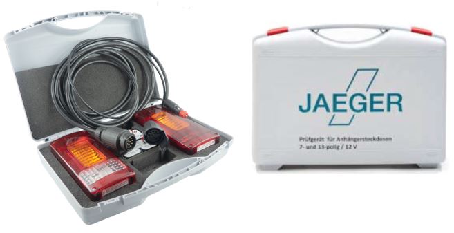 JAEGER Prüfgerät, Anhängersteckdose 12V 50400522 Image