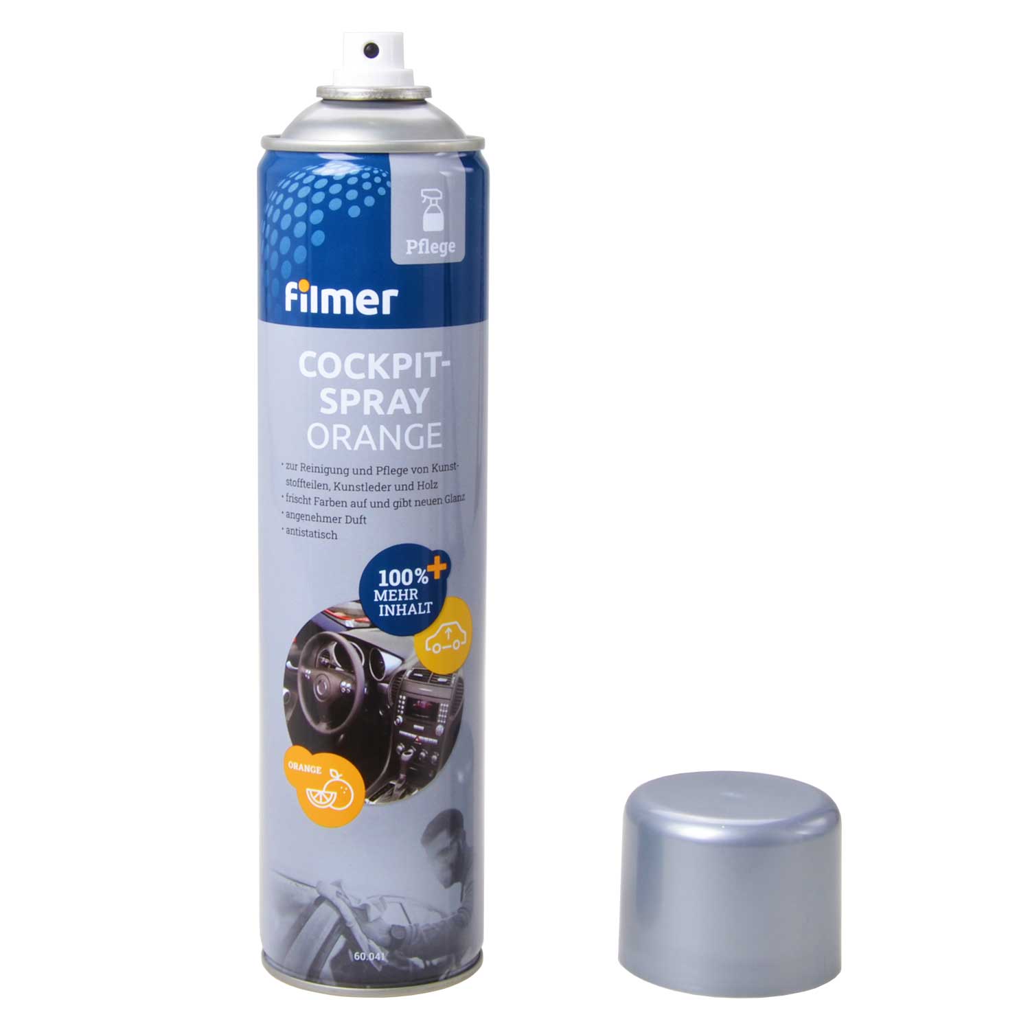 FILMER Cockpitspray Orange [600 ml] 60041 Kunststoffpflegemittel Image