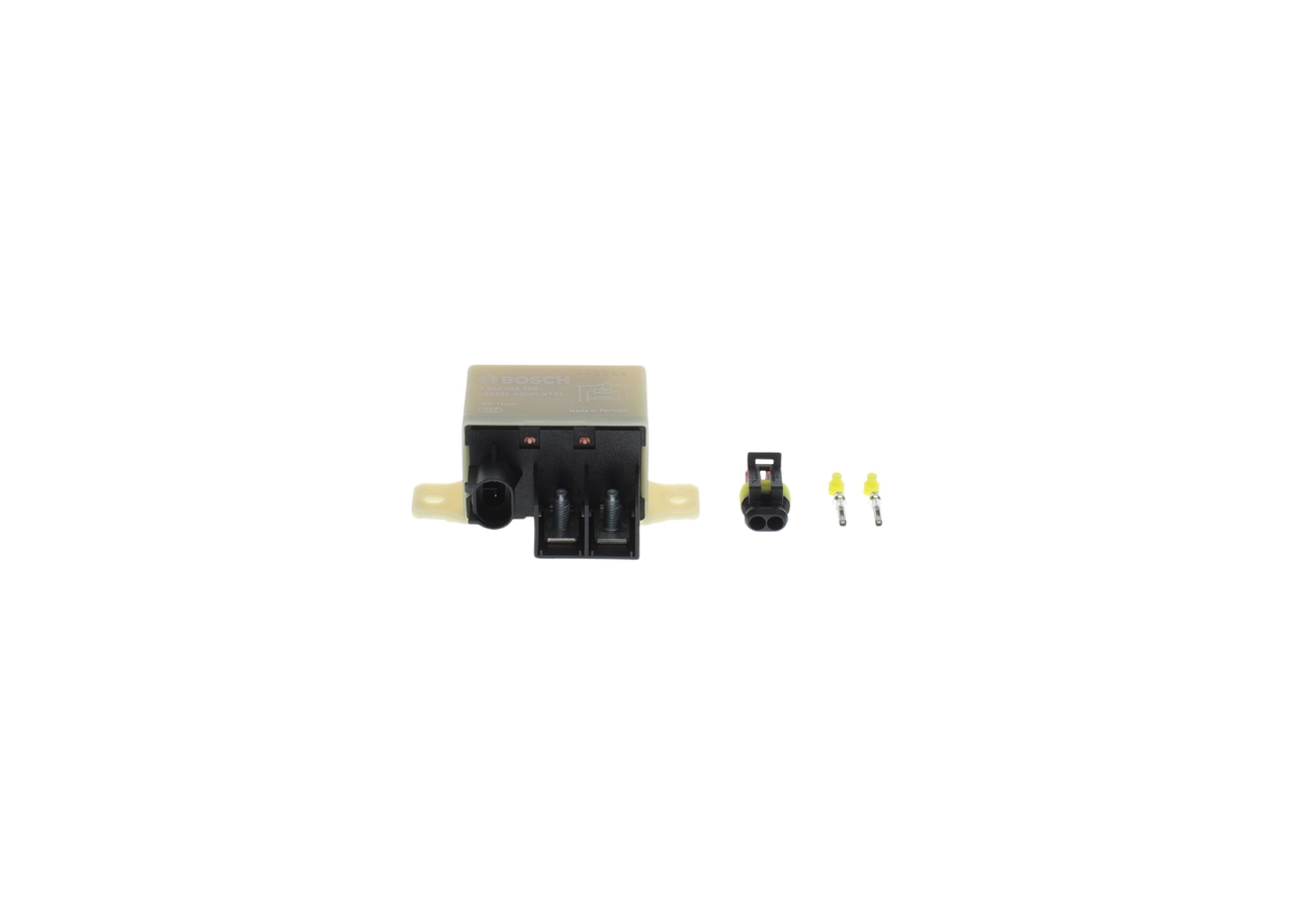BOSCH Relais, Arbeitsstrom 12V 0 332 002 159 Image