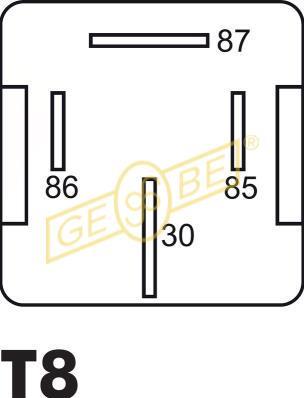 GEBE Relais, Arbeitsstrom 24V 9 9099 1 Image