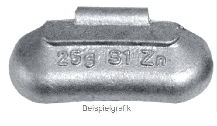 GEMATIC Zink-Auswuchtgewicht 20 Gramm VPE100 Auswuchtgewicht 10005 Image
