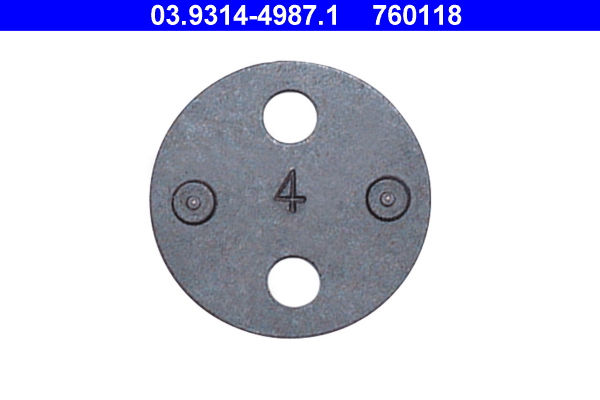 ATE Adapter, Bremssattelkolben-Rückstellwerkzeug Ø32,0mm 32,0mm 03.9314-4987.1 Image