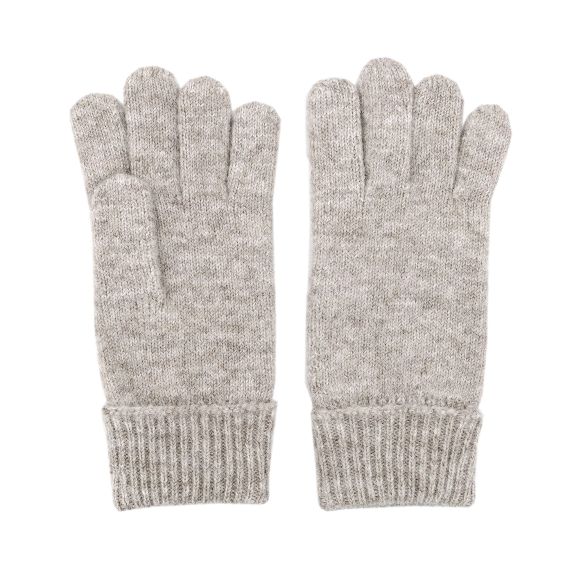 Strickhandschuhe MAXIMO, Baby, Gr. 6/7, buchemeliert, Strick, Materialmix, unifarben, Handschuhe, Fingerhandschuhe, extra lange Strickbündchen, unifarben
