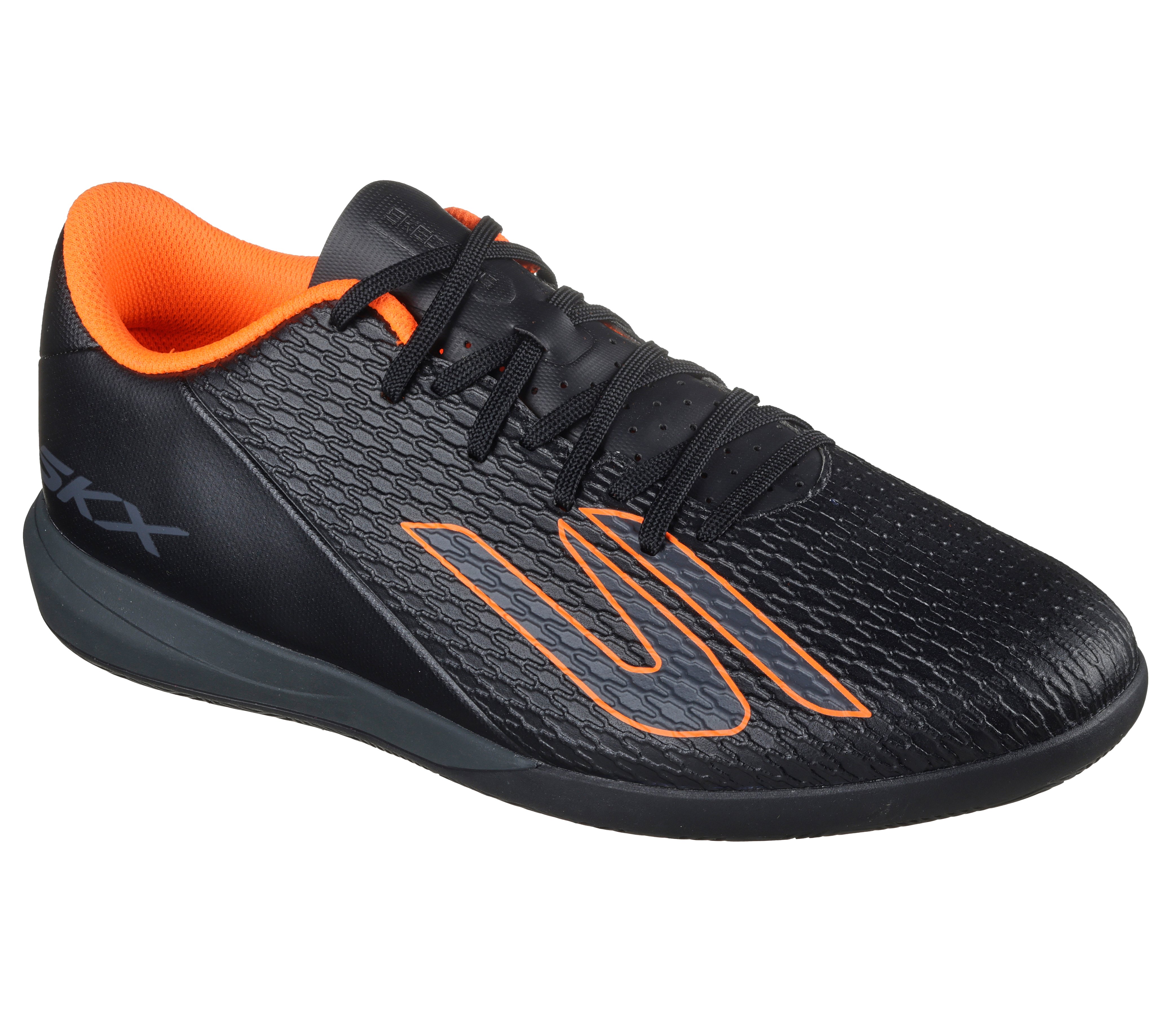 Fußballschuh SKECHERS "CLUB IC, Go Soccer Mens, Skechers Skx_2 Club Ic", Gr. 42, bkor schwarz, Schuhe, Hallenfußballschuh mit leichter Skechers Move Foam™-Dämpfung