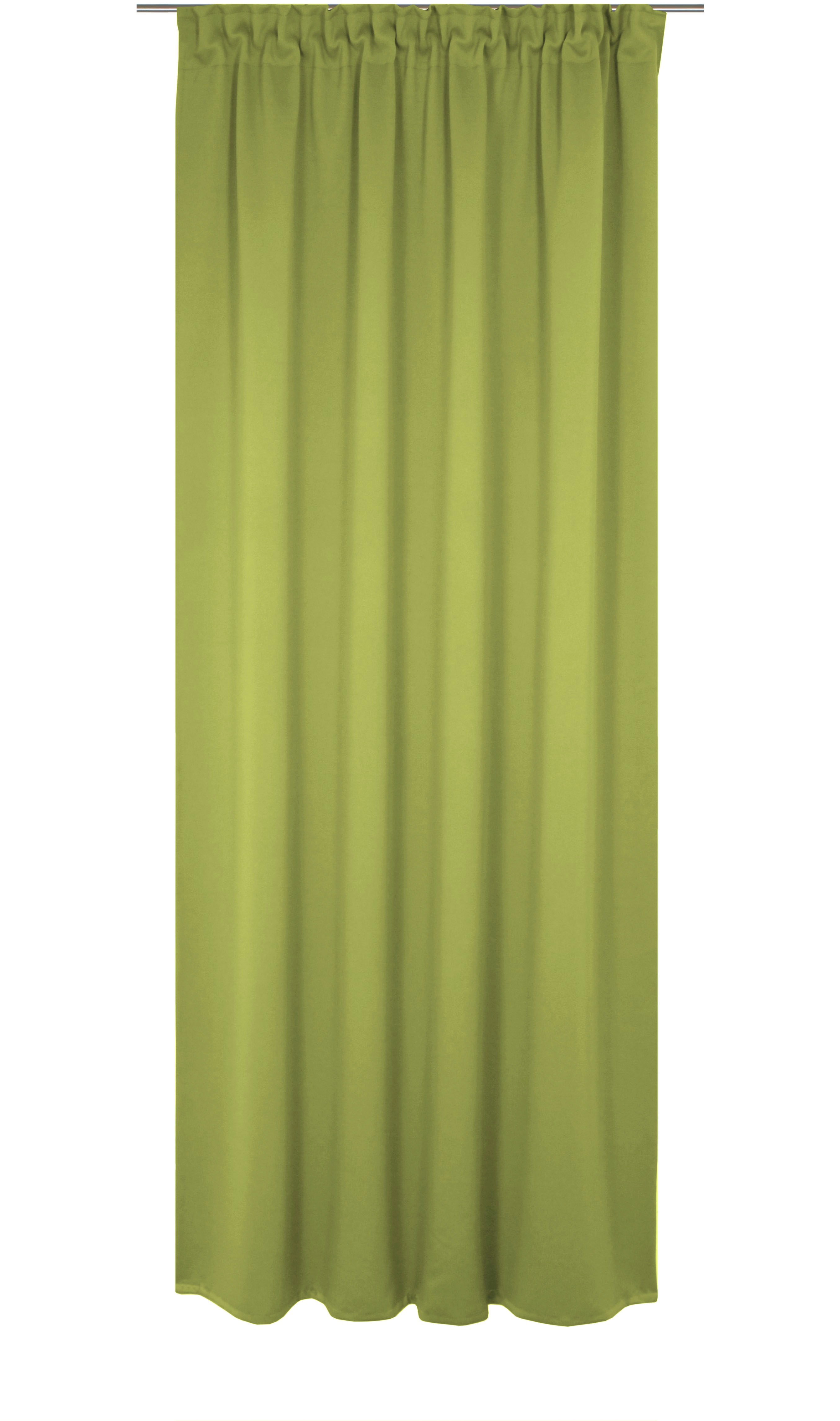 Vorhang WIRTH "Newbury", grün, B:130cm H:375cm, Baumwolle, Polyester, Gardinen, nach Maß Image