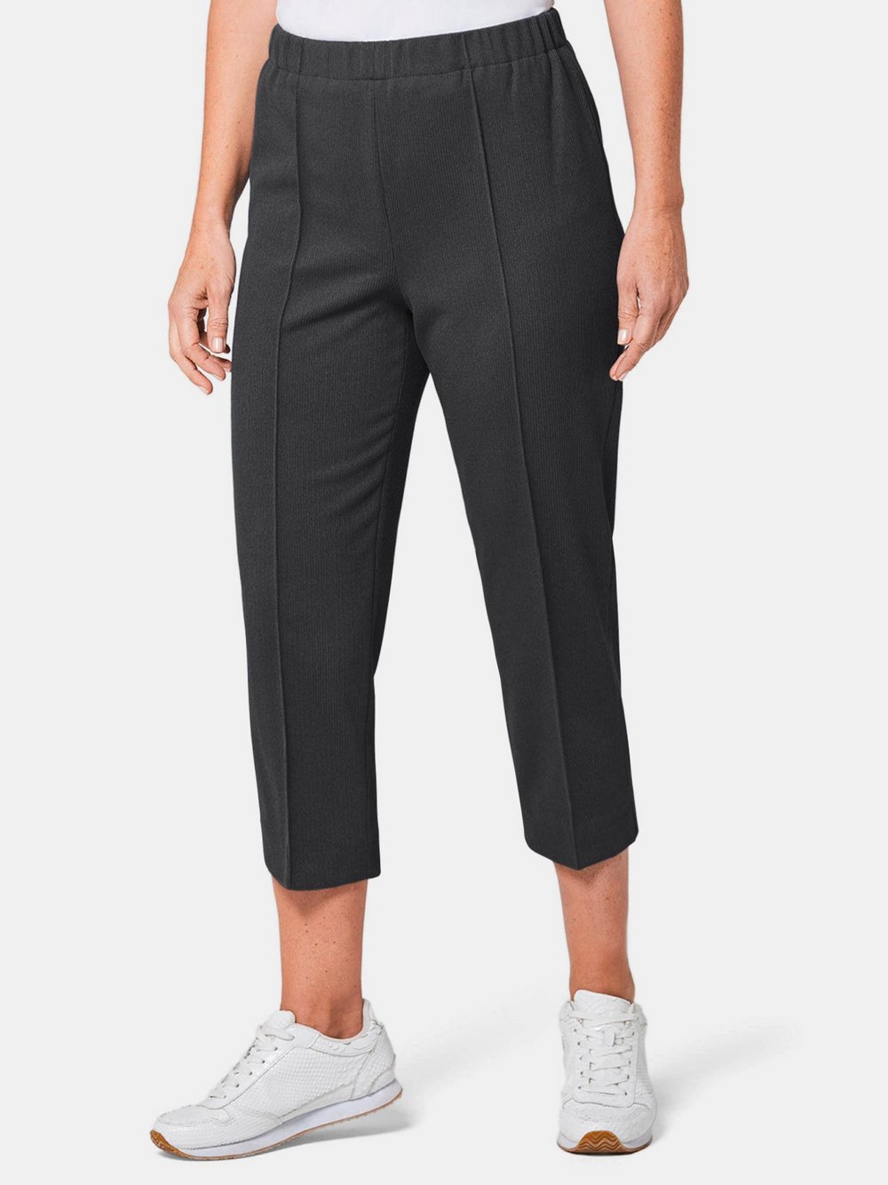 Goldner Caprihosen Damen anthrazit, 54 Image