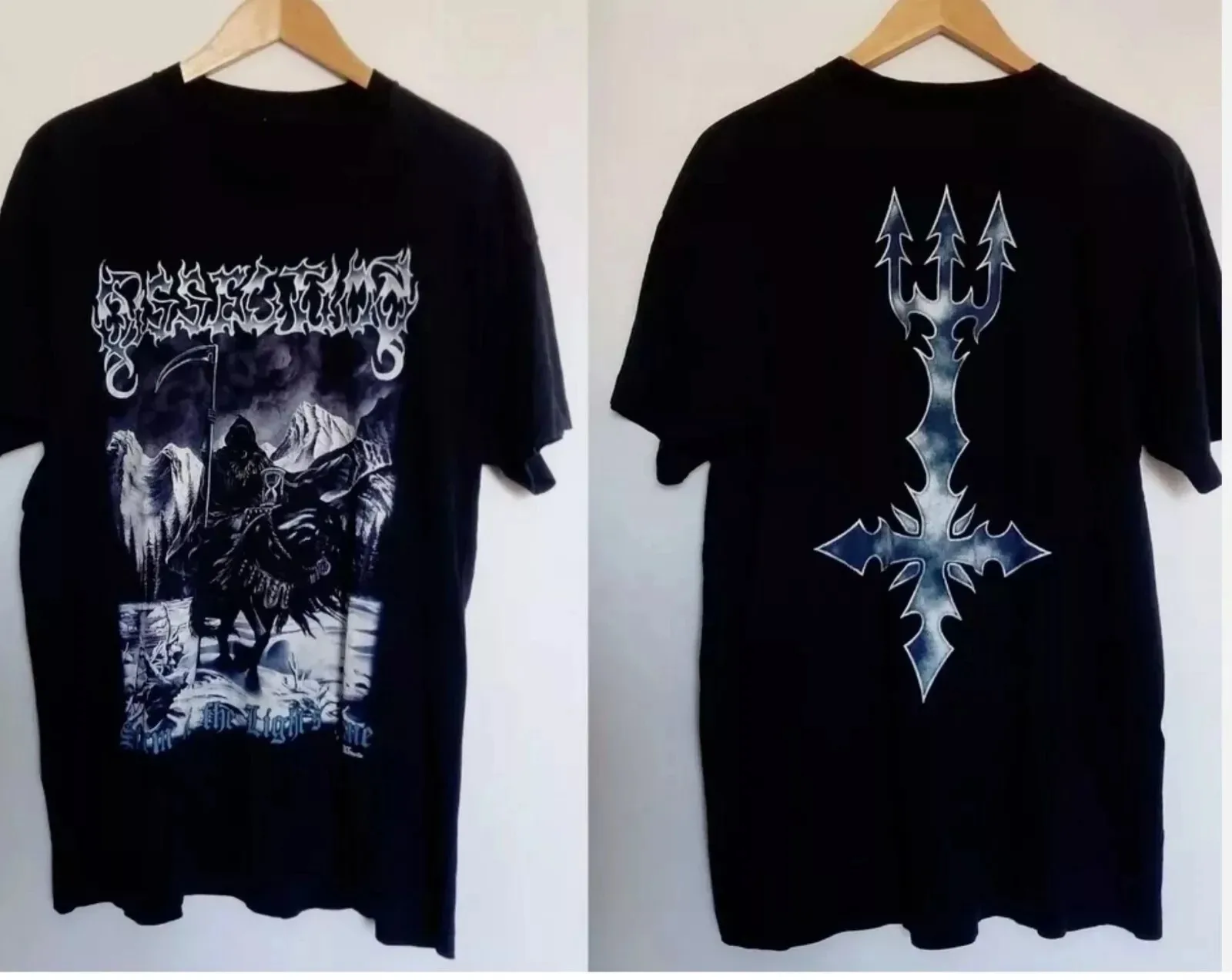 High Street Heavy Metal Rock Band Bedrucktes kurzärmeliges Retro Y2K T-Shirt Lässiges lockeres Streetwear Unisex Sportliches Rundhals-Top