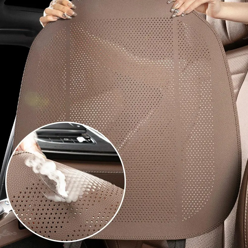 Kühlende Autositzbezüge für den Sommer, atmungsaktive Sitzkissen für Limousine, SUV, Van, rutschfester Komfort, Geschenk für Männer und Frauen Image