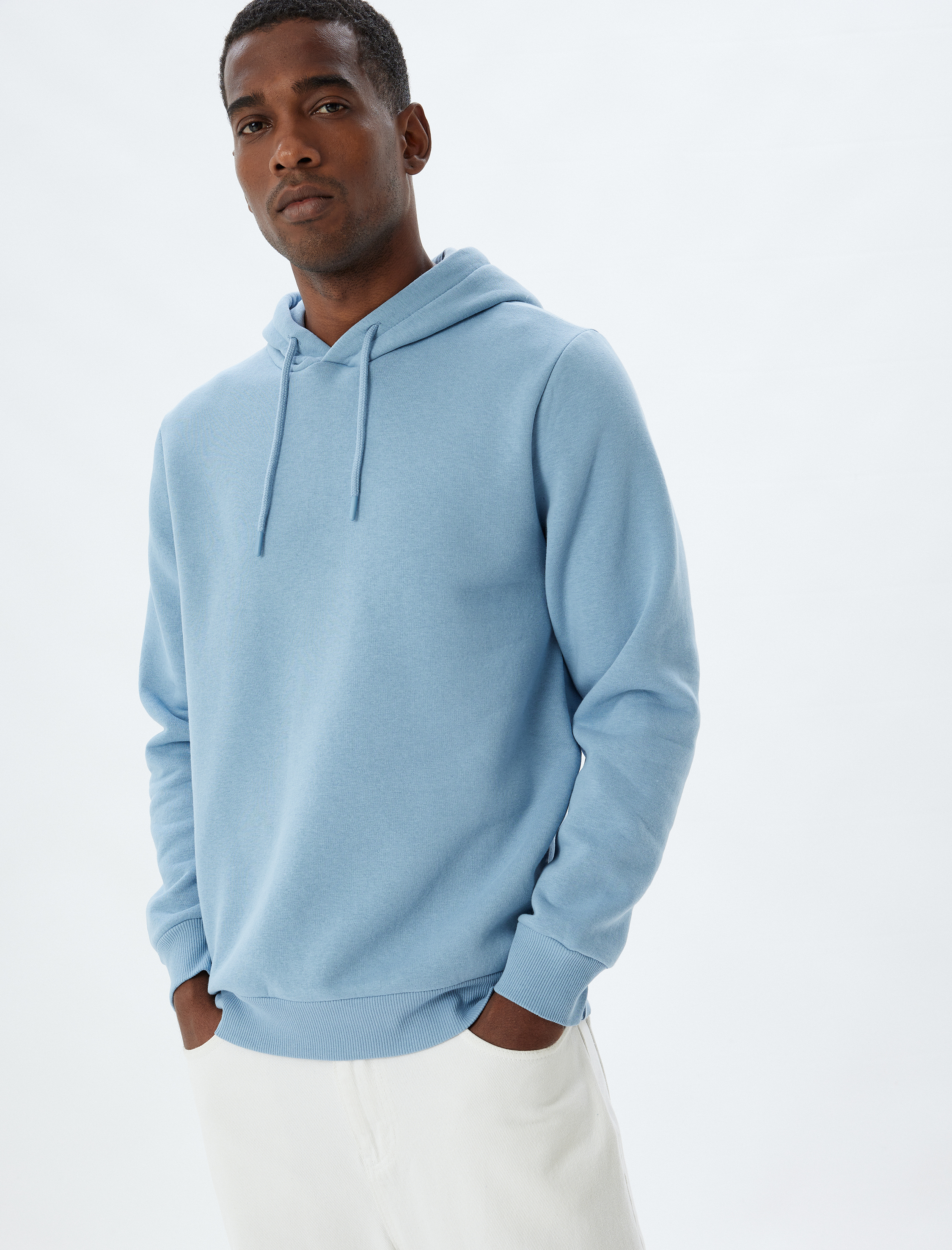 Koton Sweatshirt Kapuzenkragen Softshell Sweatshirt Image