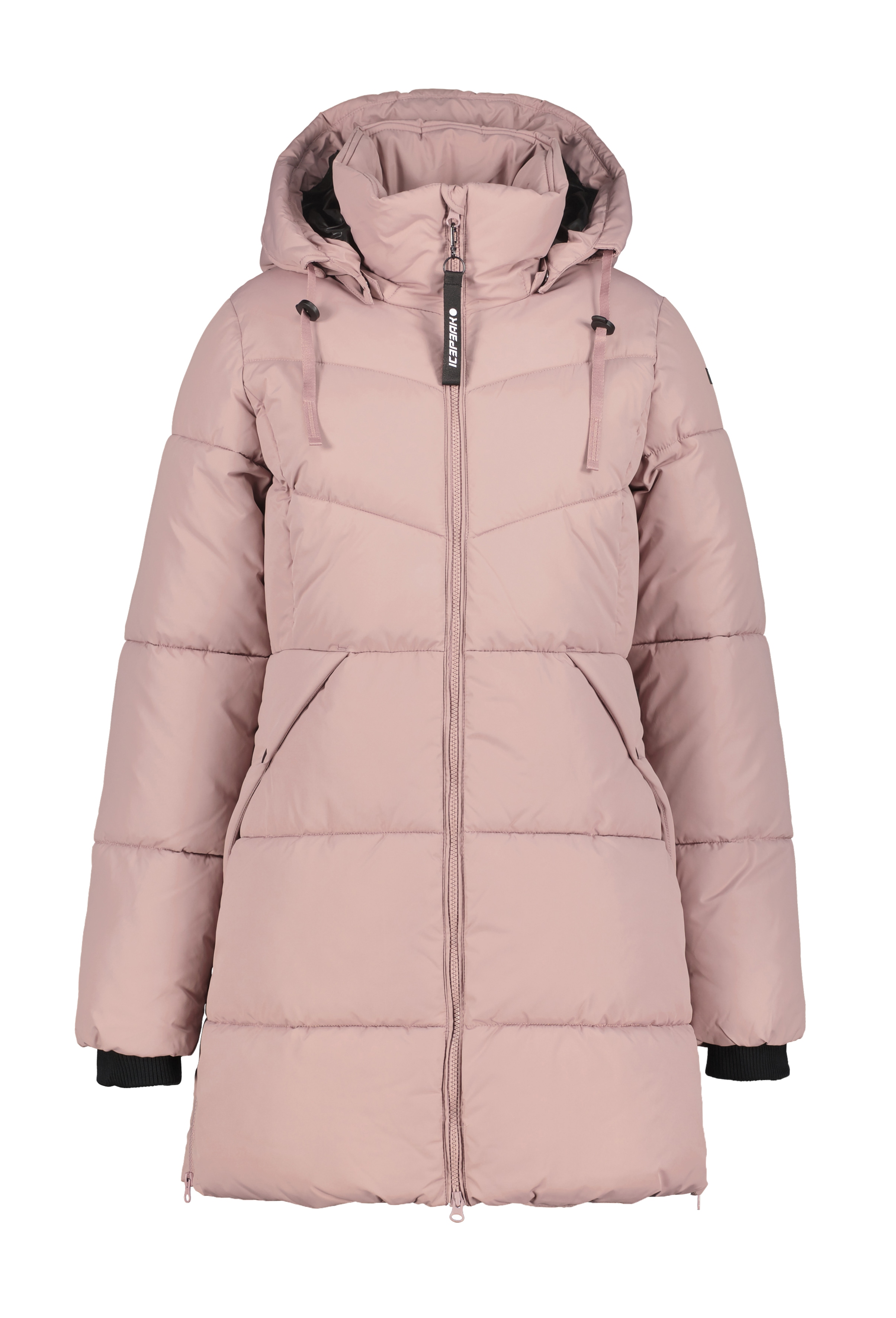 Steppmantel ICEPEAK "ADAIRE", Damen, Gr. 48, lavender, Obermaterial: 100% Polyester, Mäntel Image