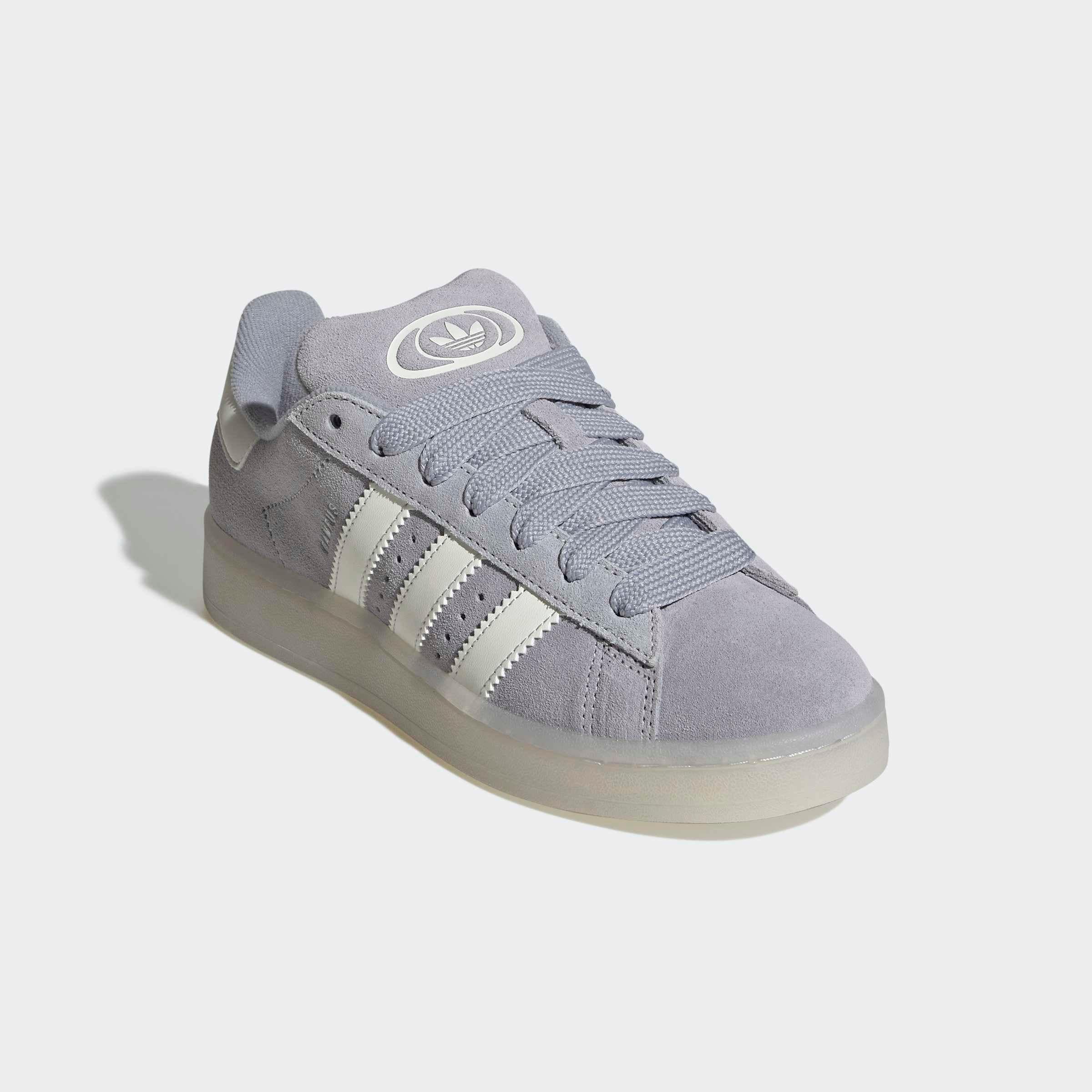 Sneaker ADIDAS ORIGINALS "CAMPUS 00S", Gr. 41, halo silber, sanftes weiß, dash grau, Leder, Schuhe Sneaker