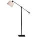 Robert Abbey Real Simple Matte Black Boom Floor Lamp