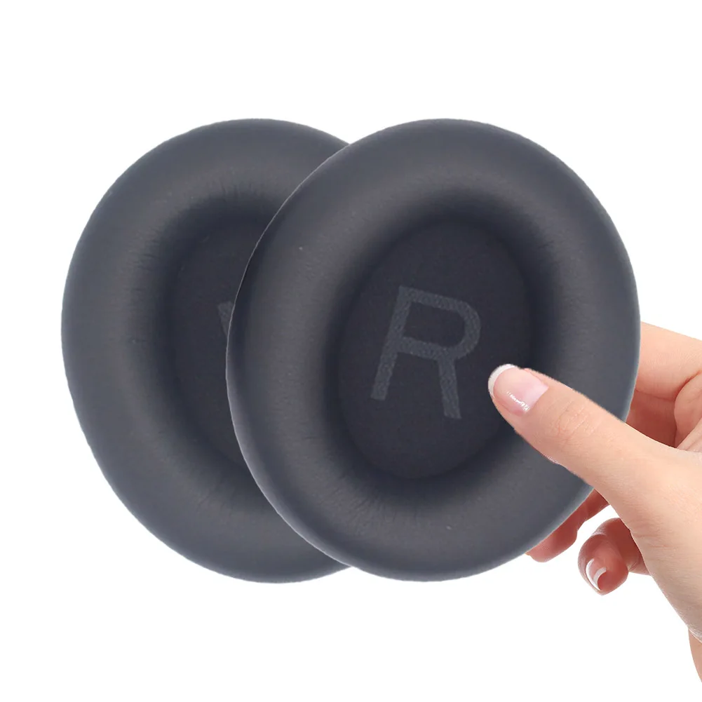 Headphone Cover Protein Leather Replacement Headphone Pads Headphone Ear Cushion for Anker Q45 Soundcore Life Headphone
