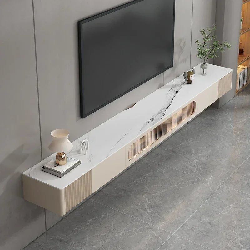 Chambre meuble Tv Salon moderne montage mural flottant luxe étagères Simple universel meuble Tv stockage Casa Arredo meubles de maison