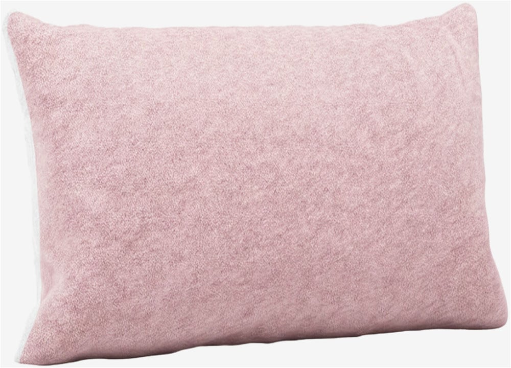 Kissenbezug WOLKENFELD "Flanell Baumwolle Kopfkissenbezug - Premium Kissenbezug", silber, rose, B:40cm L:80cm, Flanell, Obermaterial: 100% Polyester, Kissenbezüge, Größe 80x80, 40x80 und 70x90 cm I versteckter Reißverschluss Image