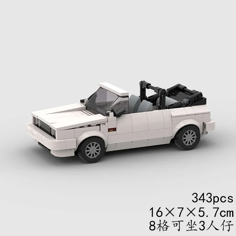 Cabrio Golf MK1 Cabriolet Open Cars City Sport Racers Runabout Bausteine Technische MK1 Cabrio Image