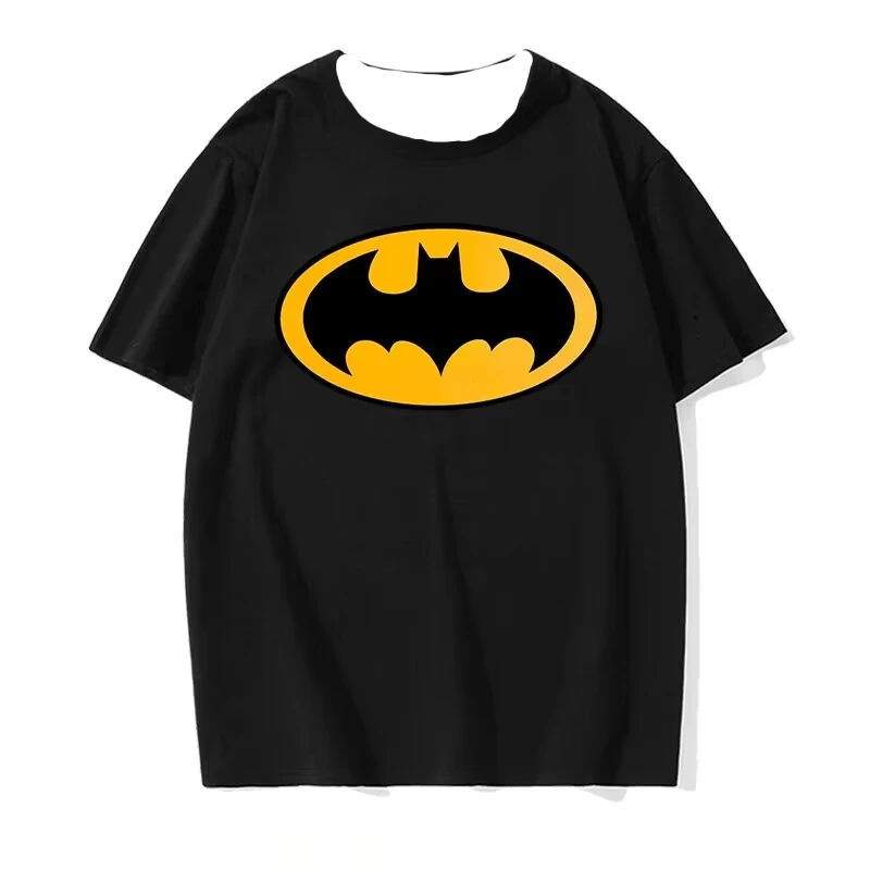 2025, lockeres, kurzärmliges Sommer-Heißverkaufs-atmungsaktives, schnell trocknendes Batman-bedrucktes Kurzarmhemd für Herren und Damen Image