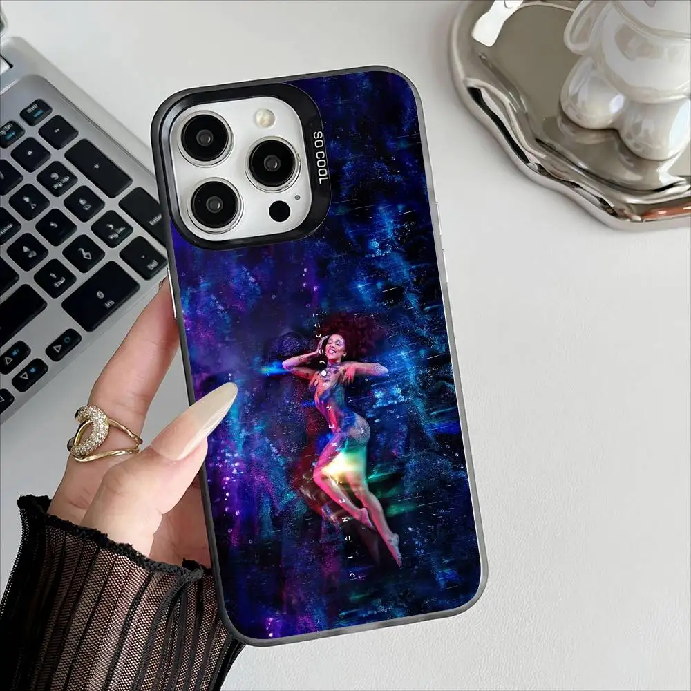 Doja Sänger D-Doja Katze Scarlet Handyhülle für Apple 11 12 13 14 15 16 Pro Max Plus Schützen Überzug Handyhülle Image