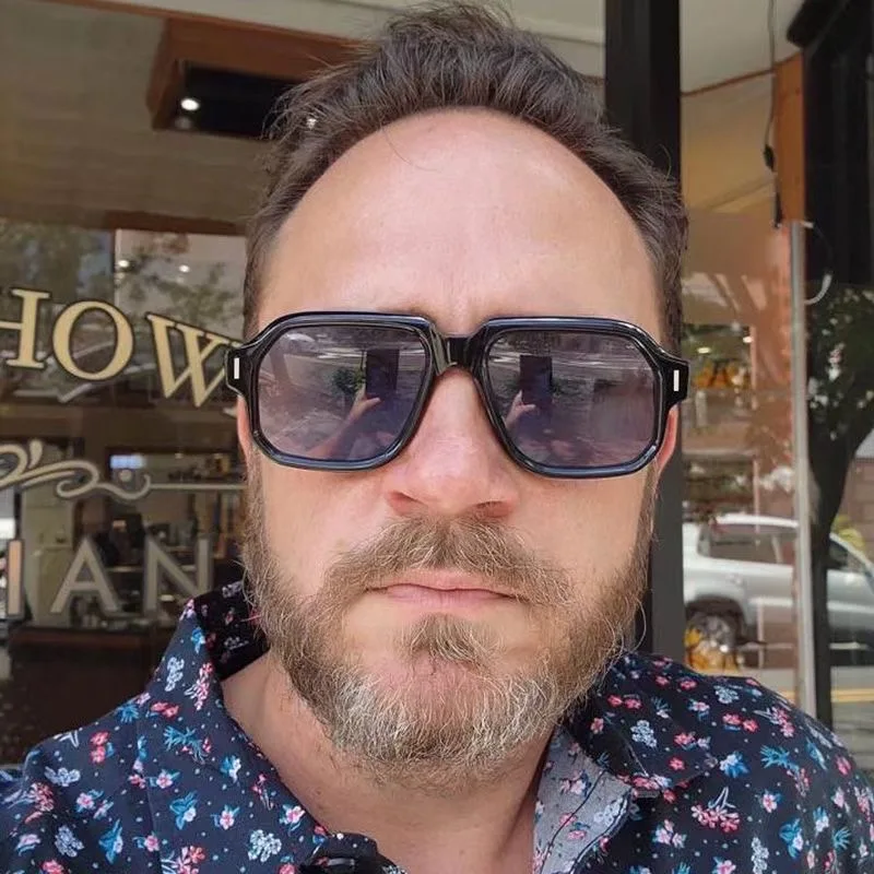 Wandern Große Rahmen Rechteckige Anti Licht Gläser Frauen Neue Mode Minimalistischen Stil Shades Hohe Qualität Unisex Brillen UV400 Image