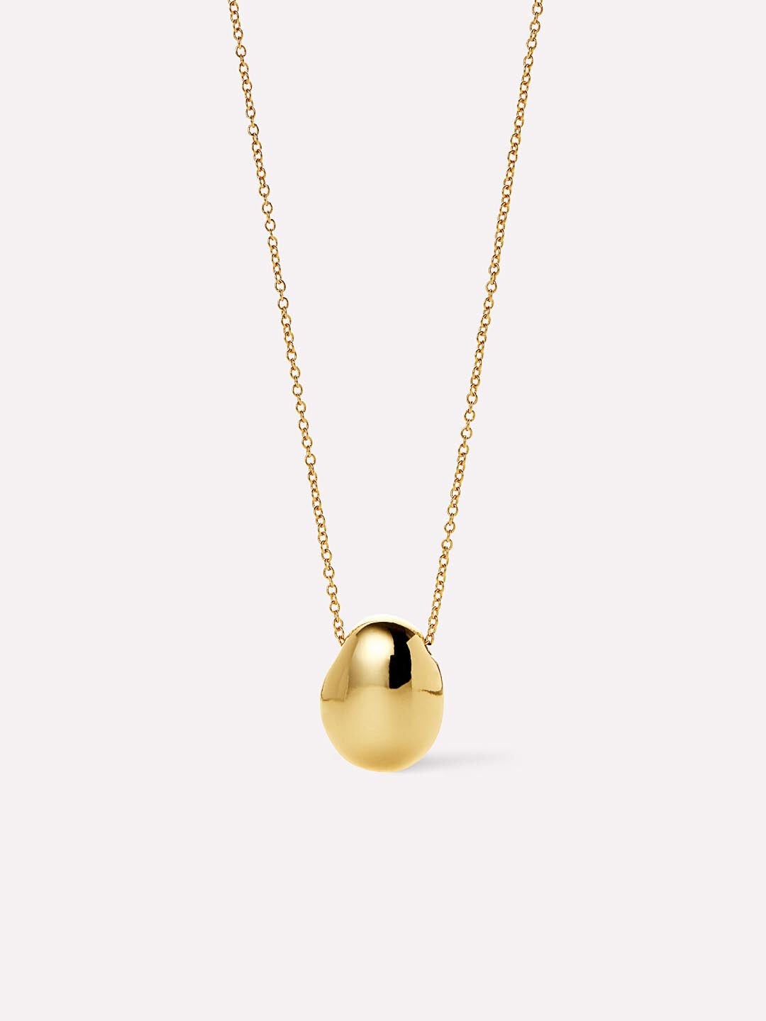 Plus Size Women's Pebble Mini Pendant Necklace by Ana Luisa in Silver (Size OS)