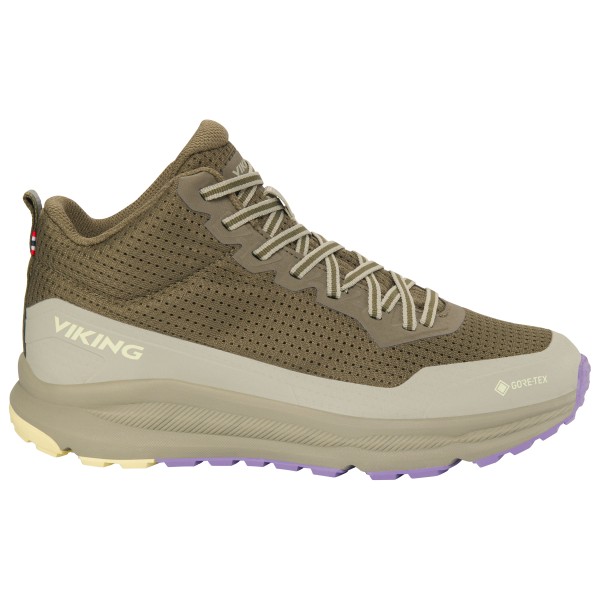 Viking - Women's Motion Mid GTX - Wanderschuhe 37 | EU 37 beige/oliv
