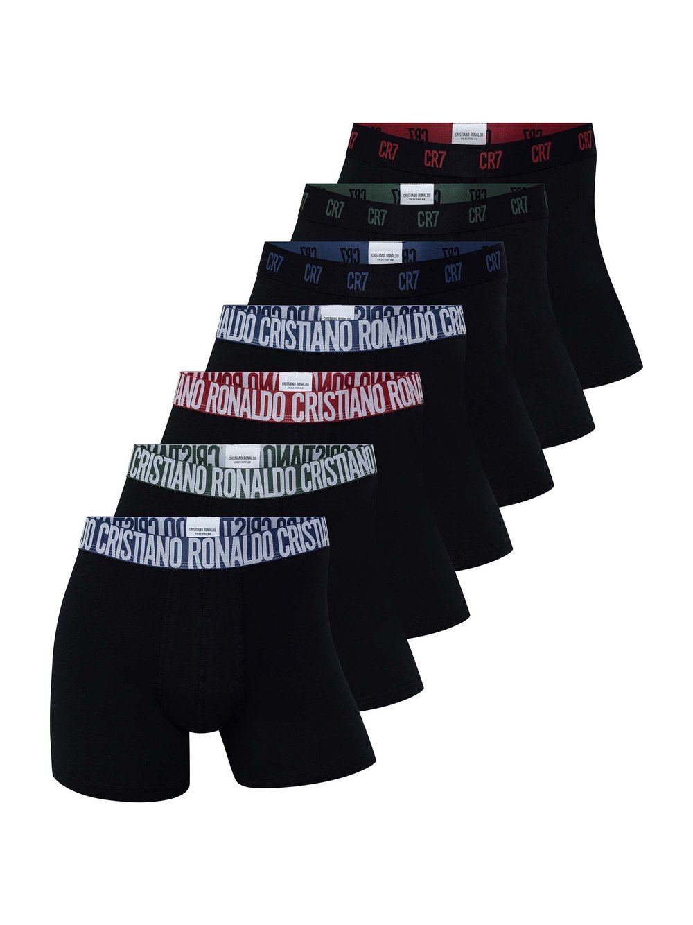 CR7 Boxershort 7er Pack Herren mehrfarbig, M Image